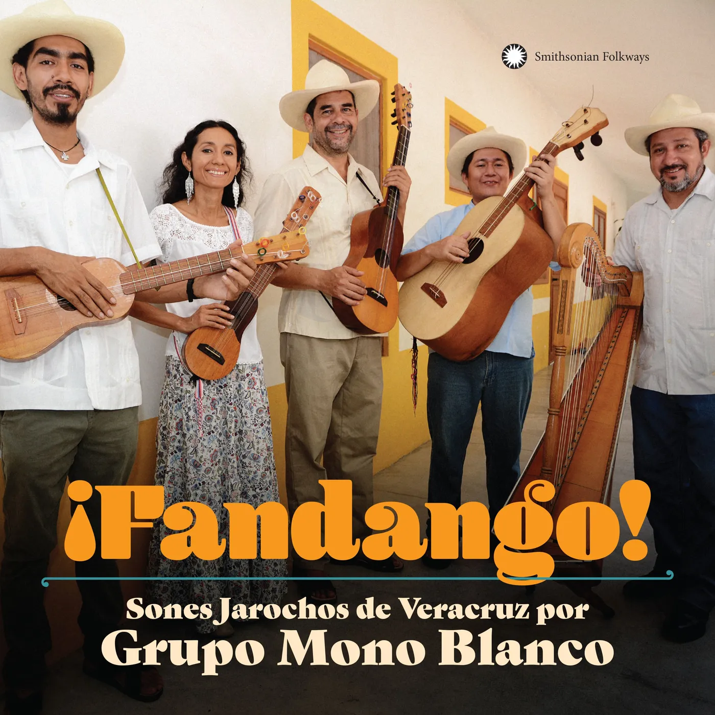 Grupo Mono Blanco FANDANGO SONES JAROCHOS FROM VERACRUZ CD