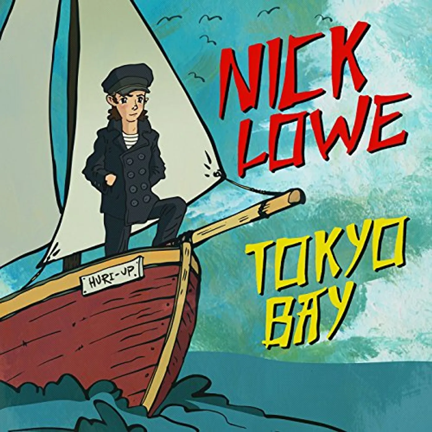 Nick Lowe Tokyo Bay / Crying Inside Vinyl Record