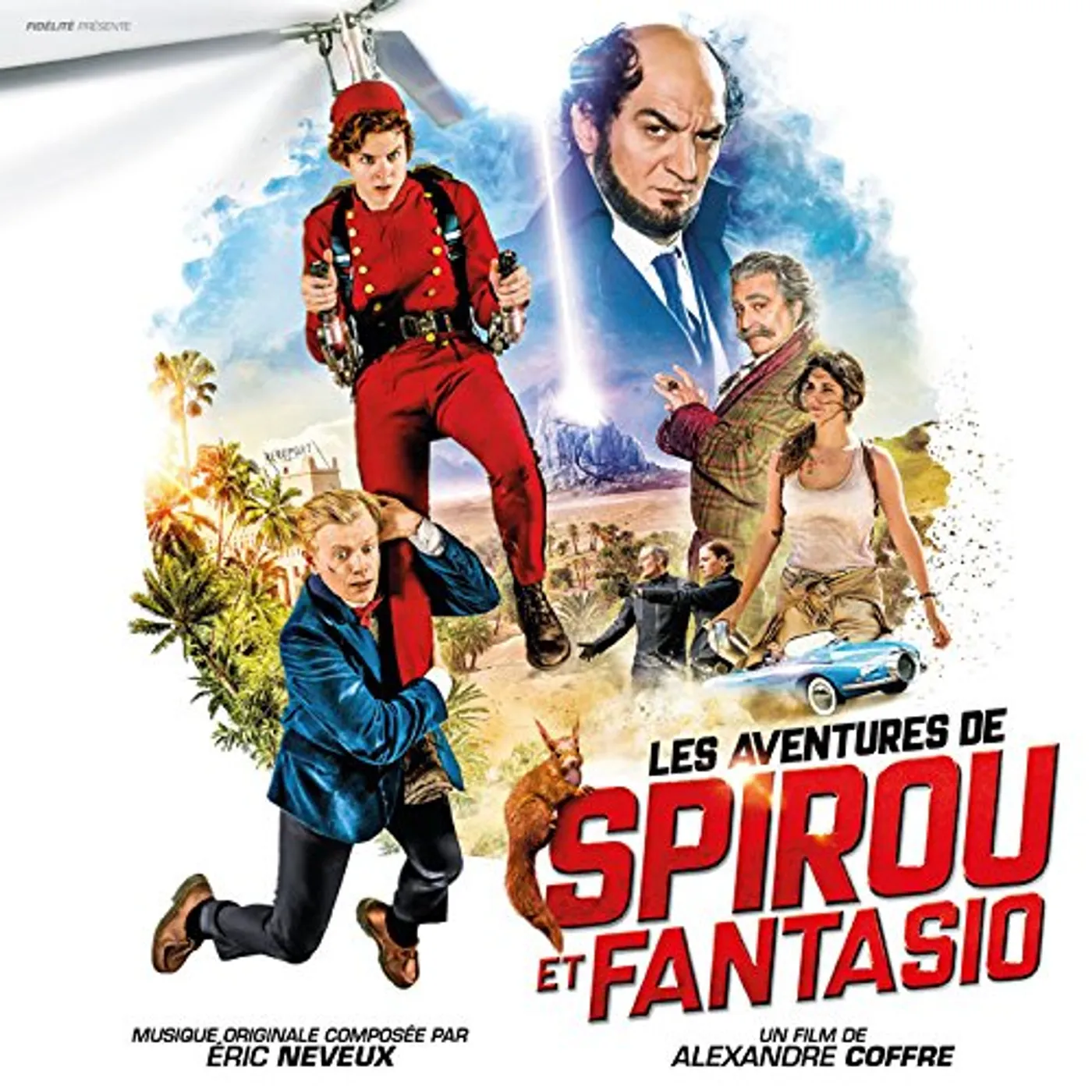 Eric Neveux LES AVENTURES DE SPIROU ET FANTASIO / Original Soundtrack CD