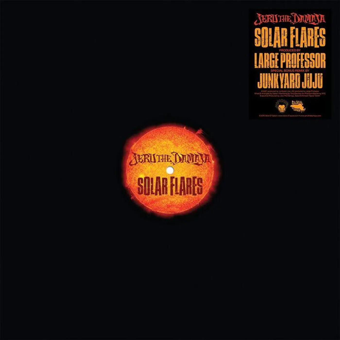 Jeru The Damaja Solar Flares Vinyl Record