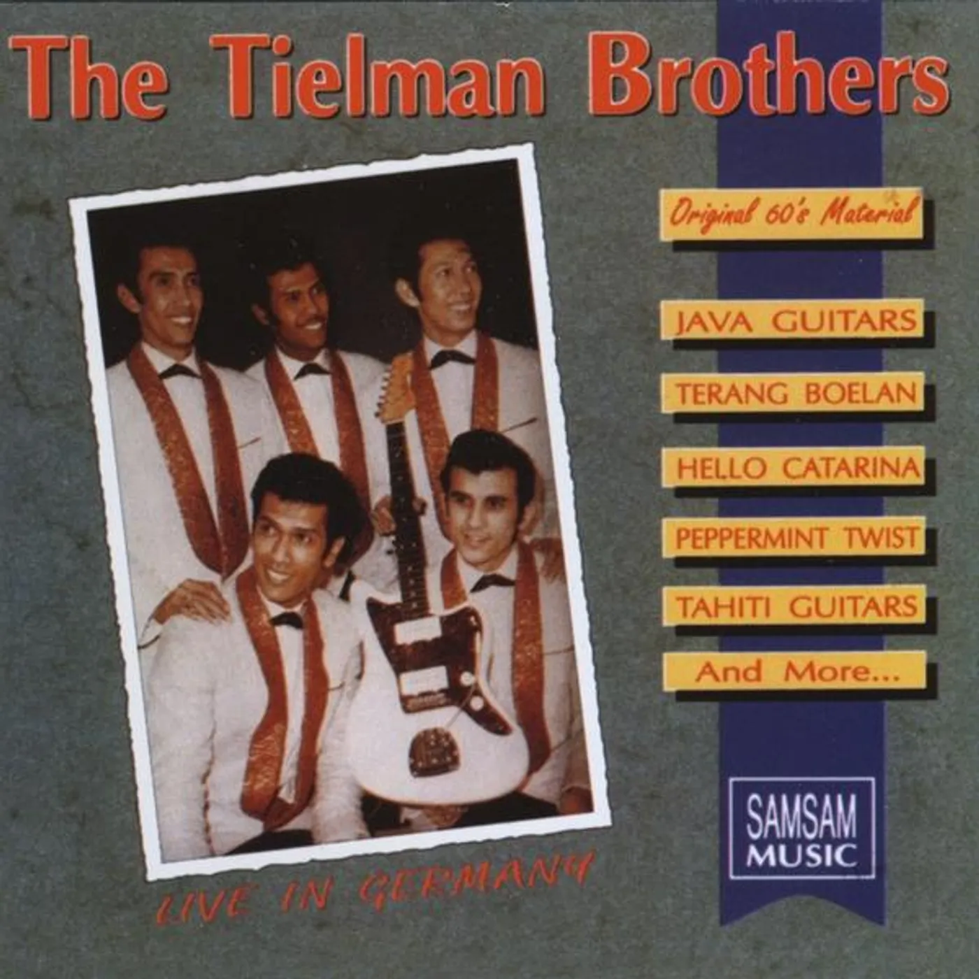 The Tielman Brothers LIVE IN GERMANY CD