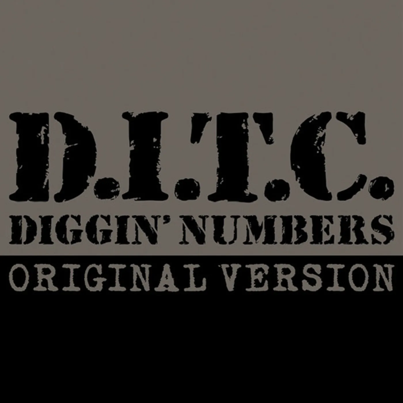 D.I.T.C. DIGGIN' NUMBERS (LORD FINESSE REMIX) Vinyl Record