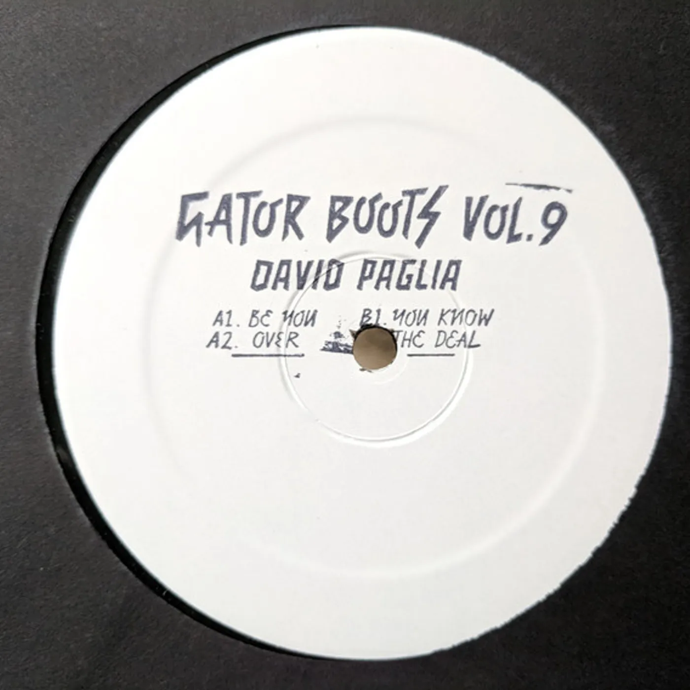 David Paglia GATOR BOOTS VOL 9 Vinyl Record