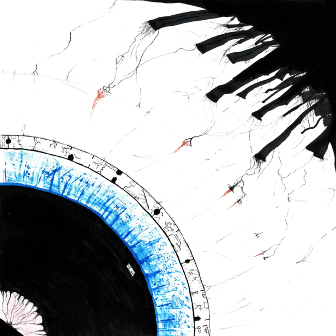 Odeko Rose Tinted Vision Implant Vinyl Record