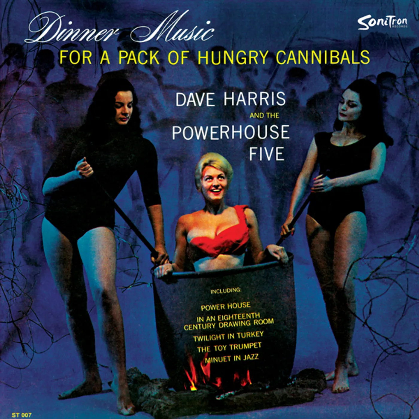 Dave Harris & The Powerhouse Five Dinner Music for a Pack of Hungry Cannibals Vinyl Record