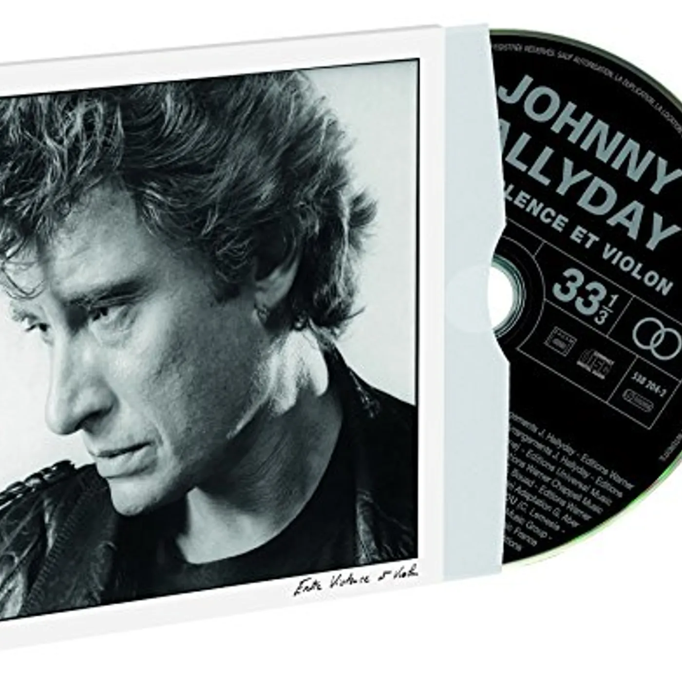 Johnny Hallyday ENTRE VIOLENCE ET VIOLON CD