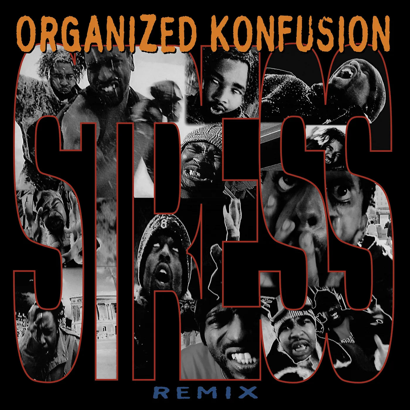 Organized Konfusion STRESS (LARGE PROFESSOR REMIX) / STRESS (INSTR.) Vinyl Record