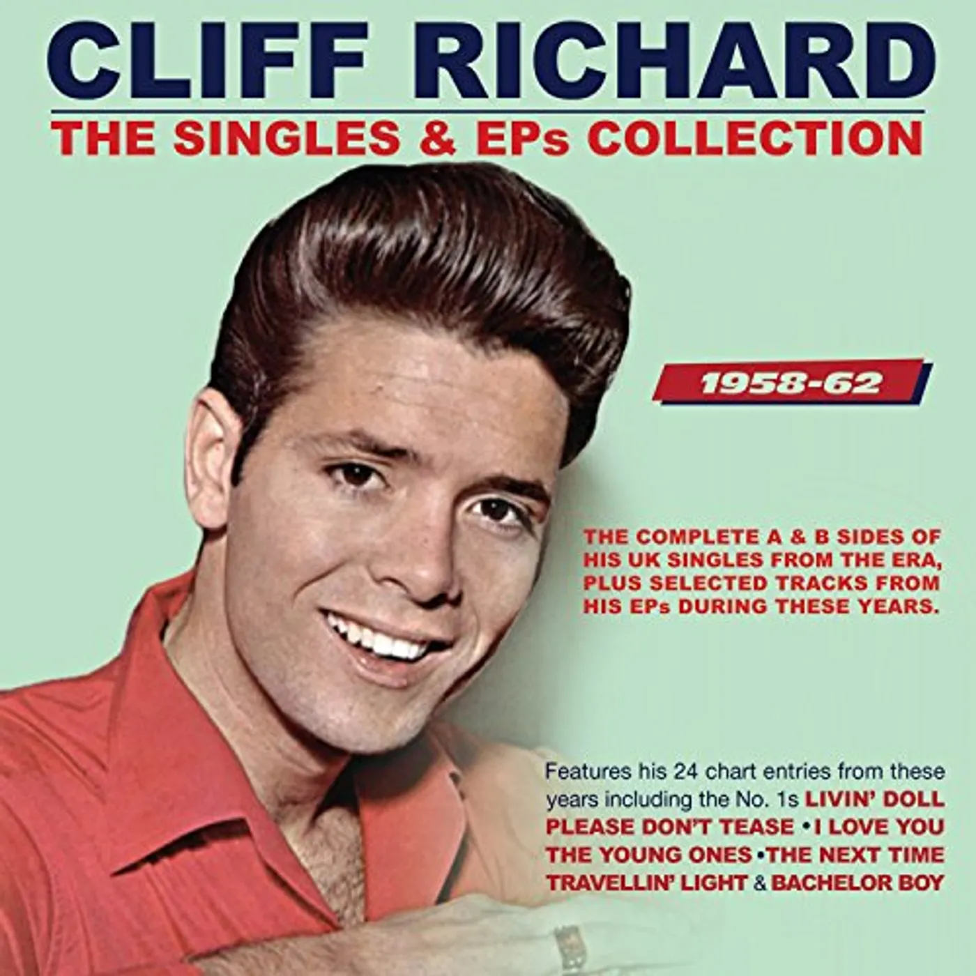Cliff Richard SINGLES & EPS COLLECTION 1958-62 CD