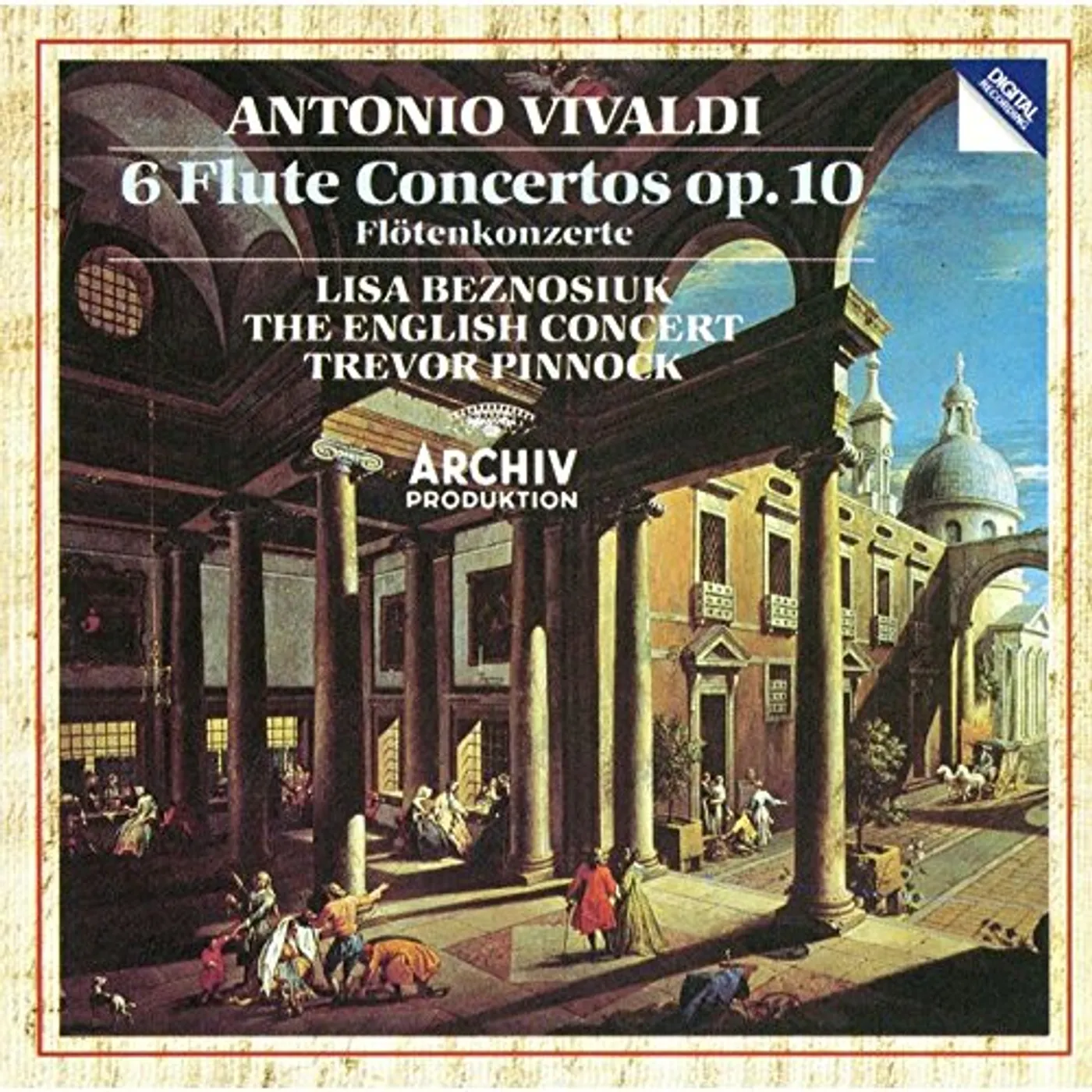 Lisa Beznosiuk VIVALDI: FLUTE CONCERTOS OP 10 CD