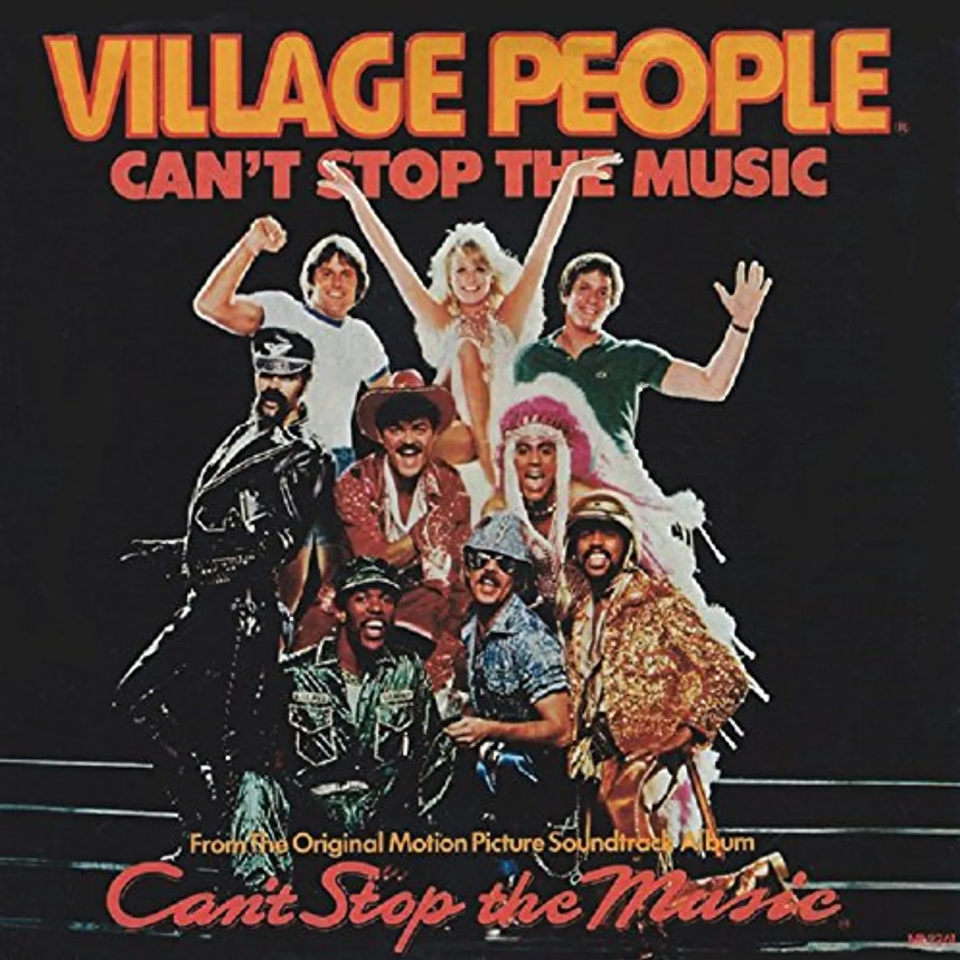 Village People CAN'T STOP THE MUSIC (DISCO FEVER) CD
