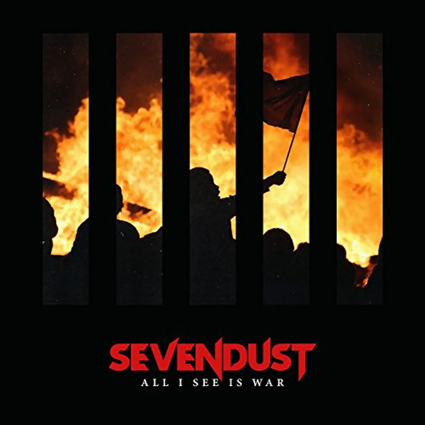 Sevendust ALL I SEE IS WAR CD