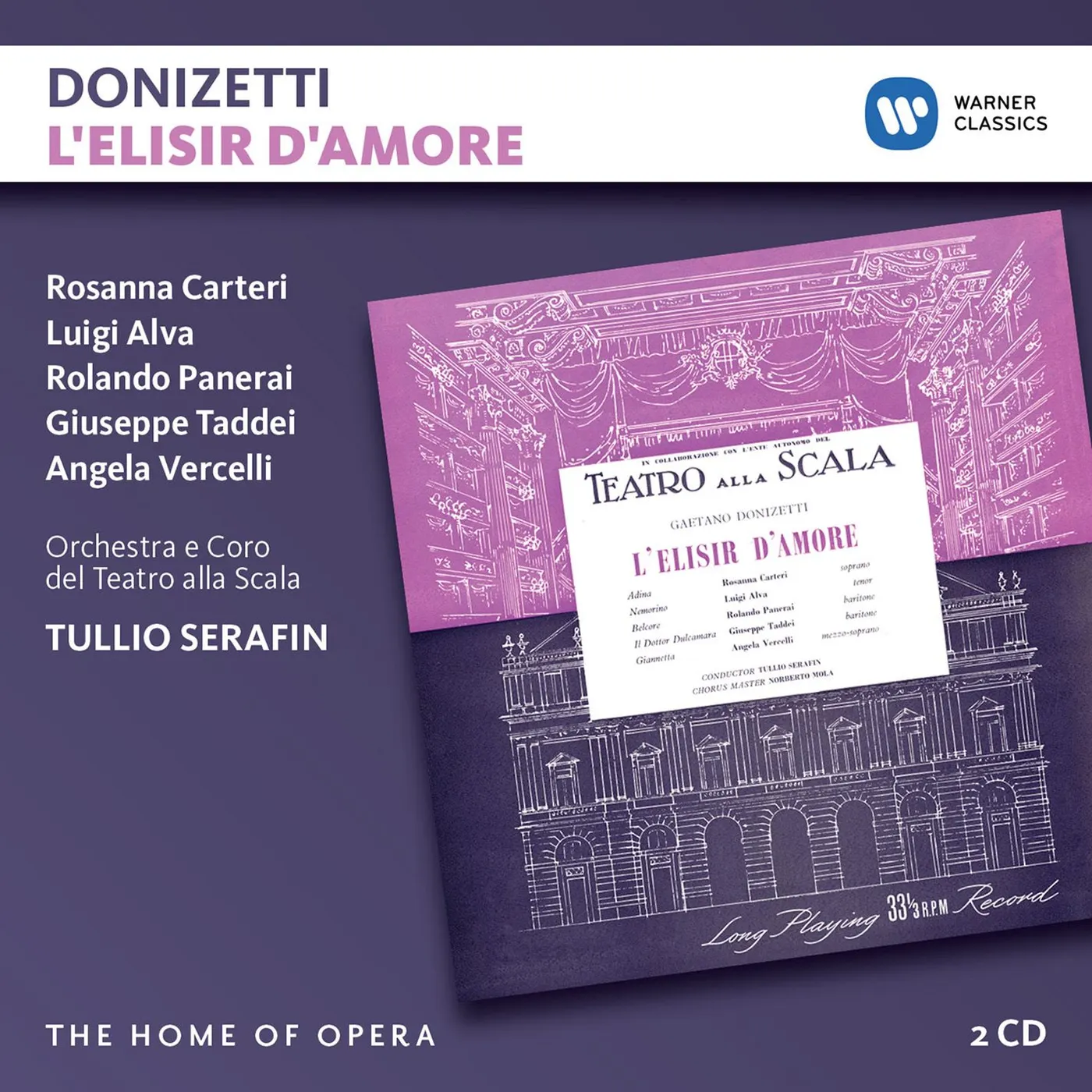 Tullio Serafin DONIZETTI: L'ELISIR D'AMORE CD
