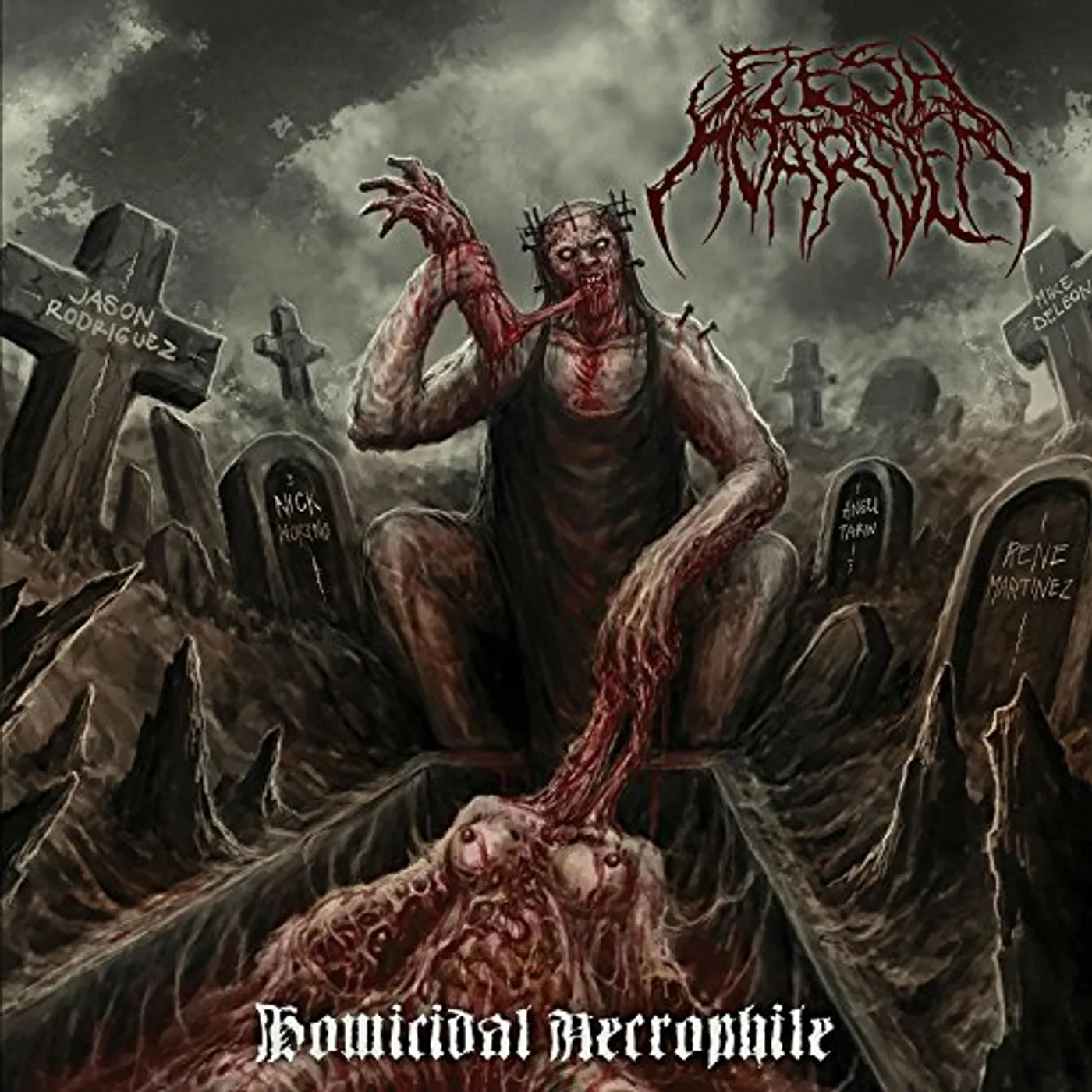 Flesh Hoarder HOMICIDAL NECROPHILE CD
