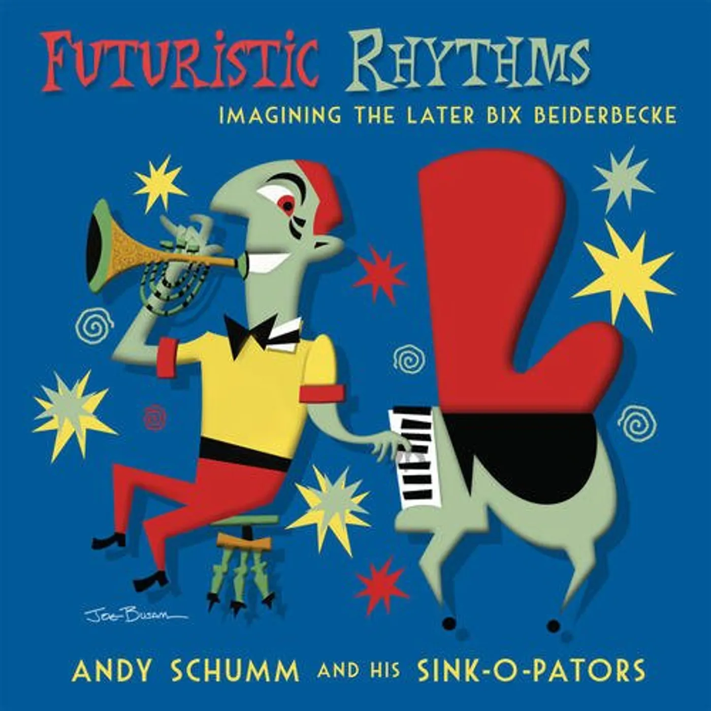 Andy Schumm FUTURISTIC RHYTHMS / IMAGINING THE LATER CD