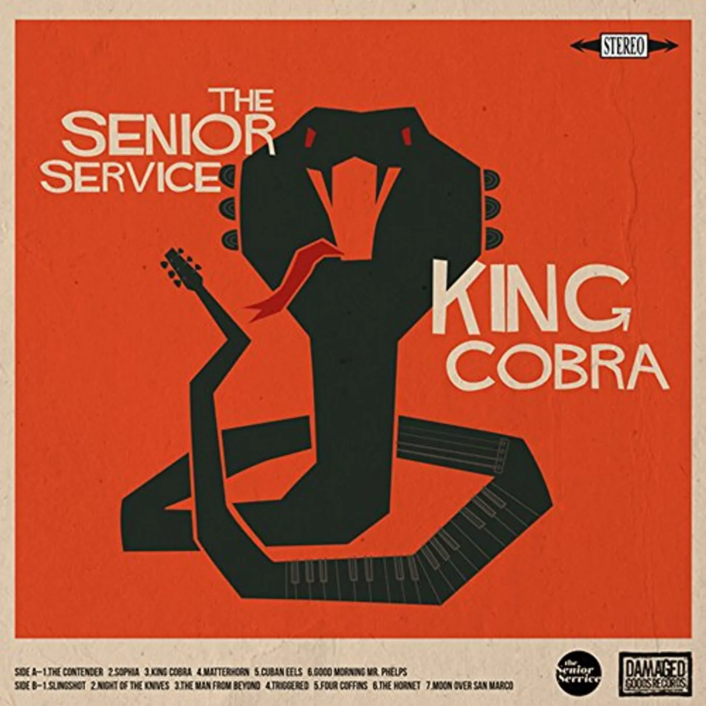 The Senior Service KING COBRA - Original Soundtrack CD
