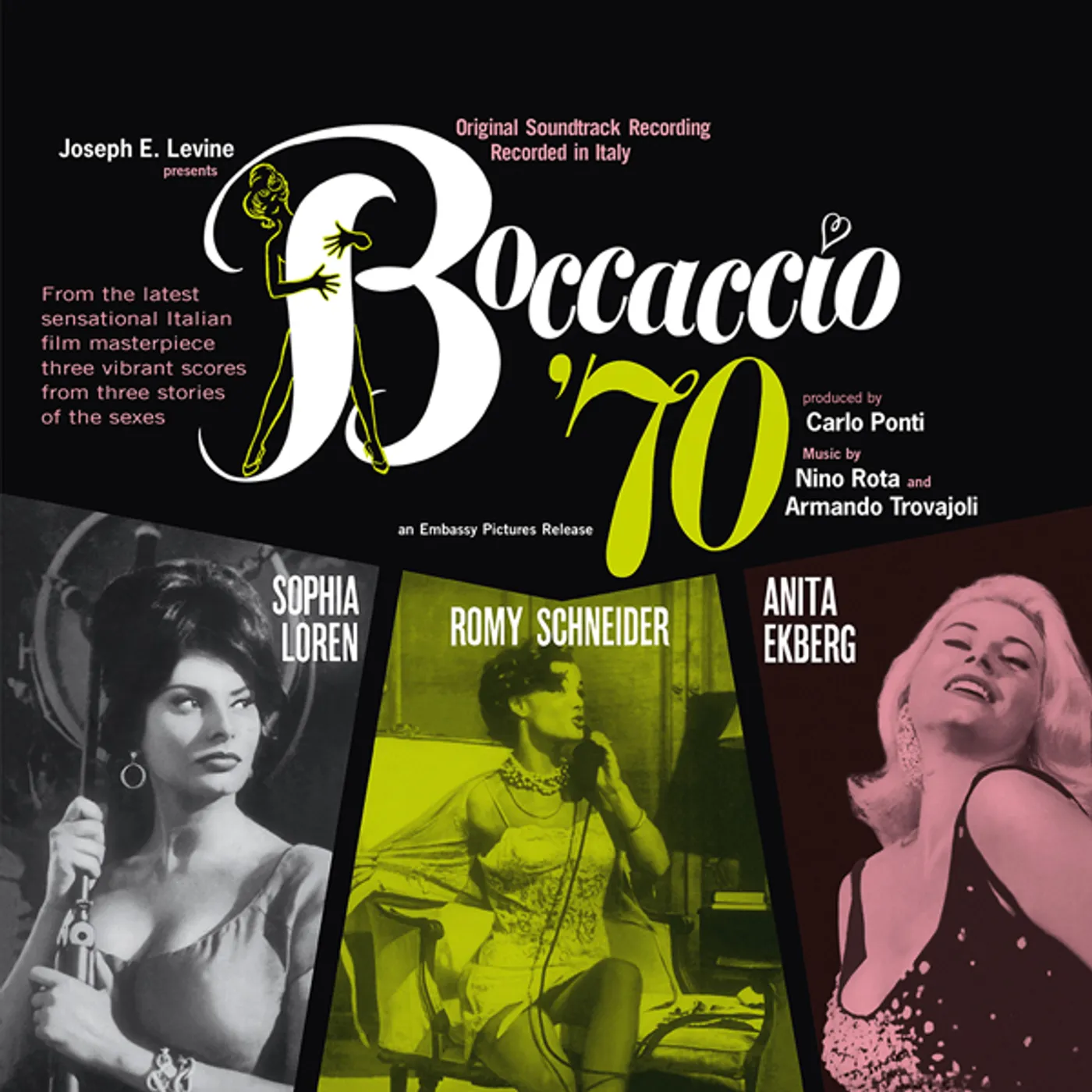 Nino Rota BOCCACCIO 70 / O.S.T. Vinyl Record
