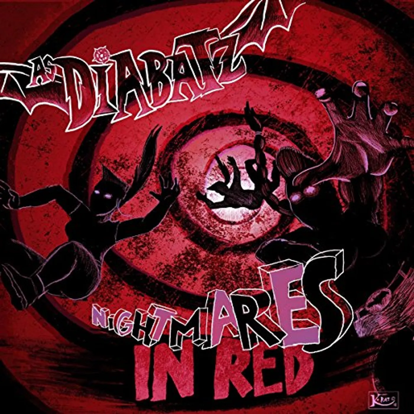 As Diabatz Nightmares In Red Vinyl Record