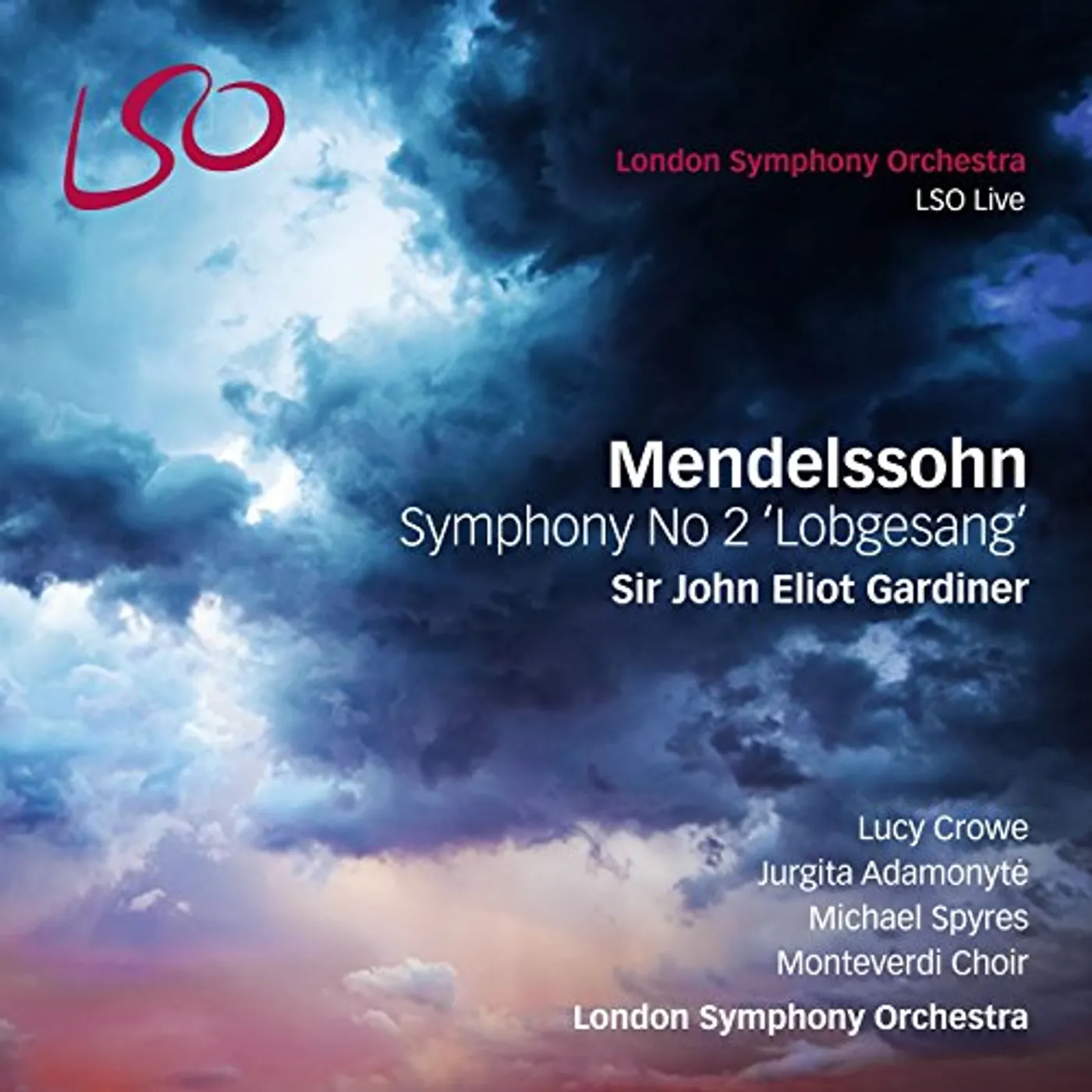 John Eliot Gardiner MENDELSSOHN: SYMPHONY NO.2 CD