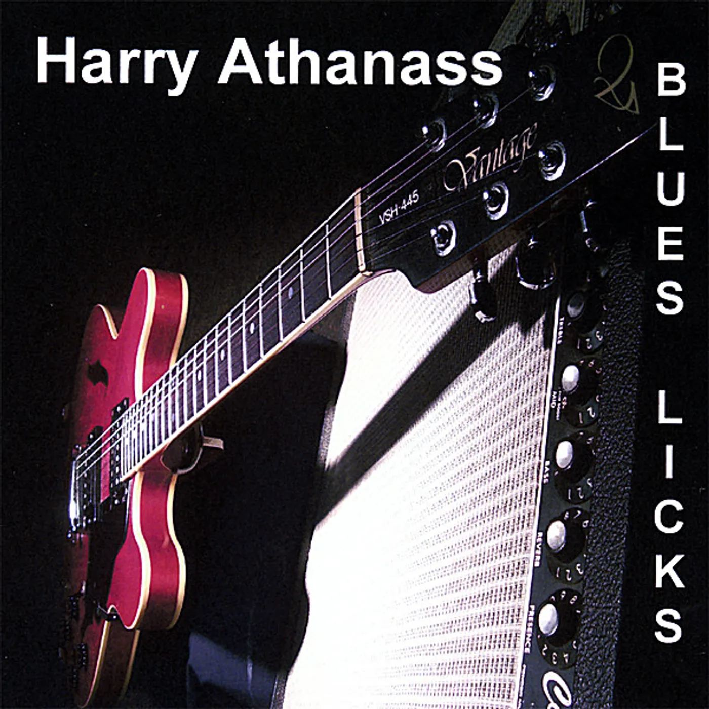 Harry Athanass BLUES LICKS CD