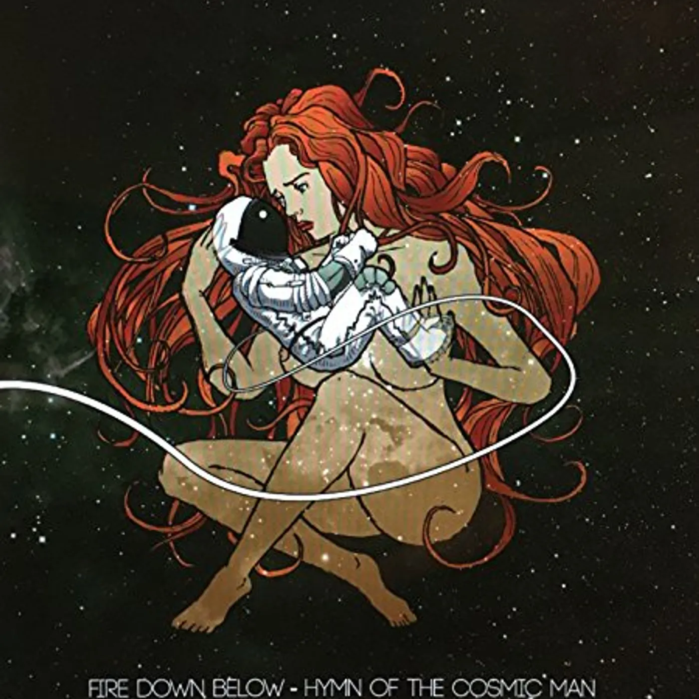 Fire Down Below Hymn Of The Cosmic Man Vinyl Record