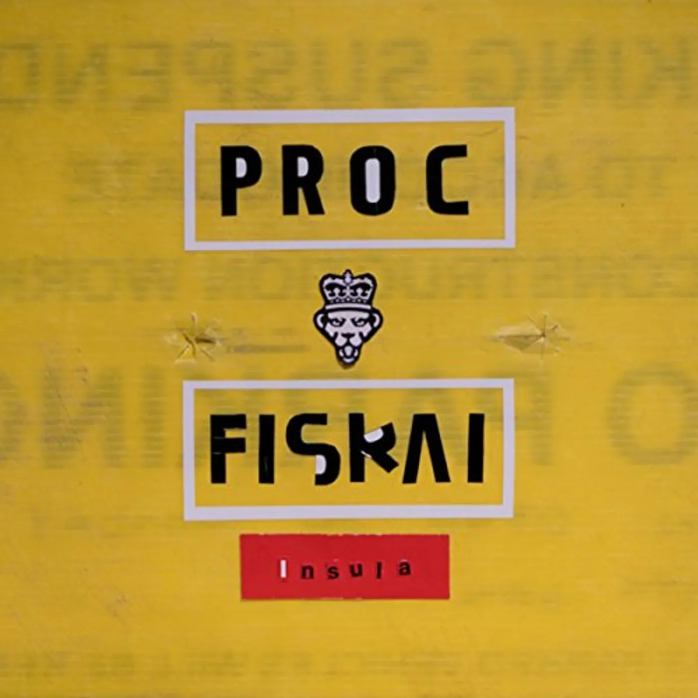 Proc Fiskal INSULA Vinyl Record