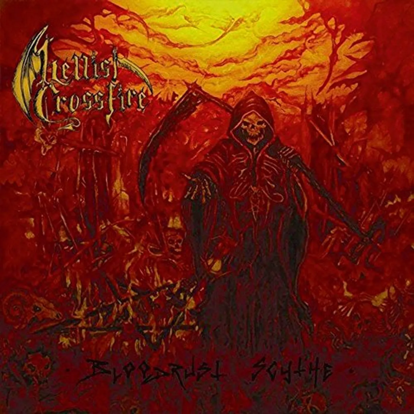 Hellish Crossfire BLOODRUST SCYTHE CD