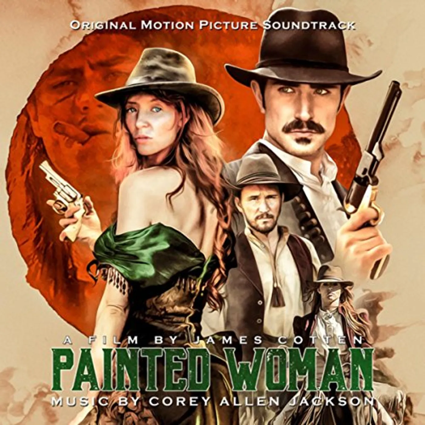 Corey Allen Jackson PAINTED WOMAN - Original Soundtrack CD