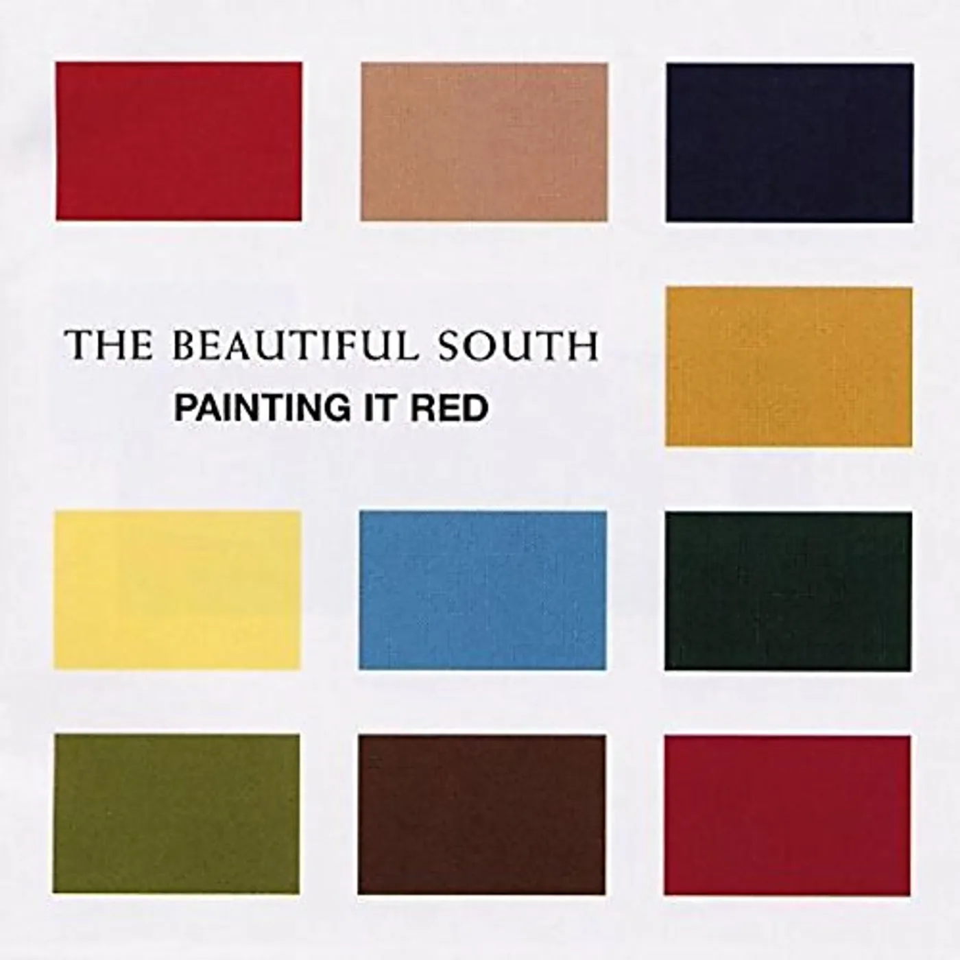 The Beautiful South Painting It Red Vinyl Record