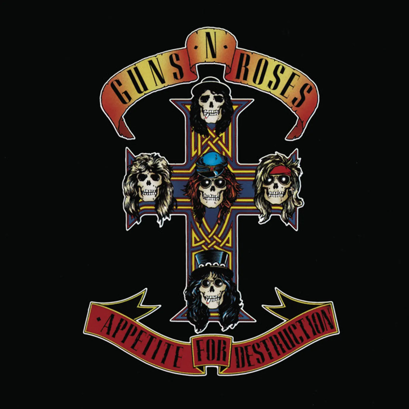 Guns N' Roses Appetite For Destruction Vinyl Record