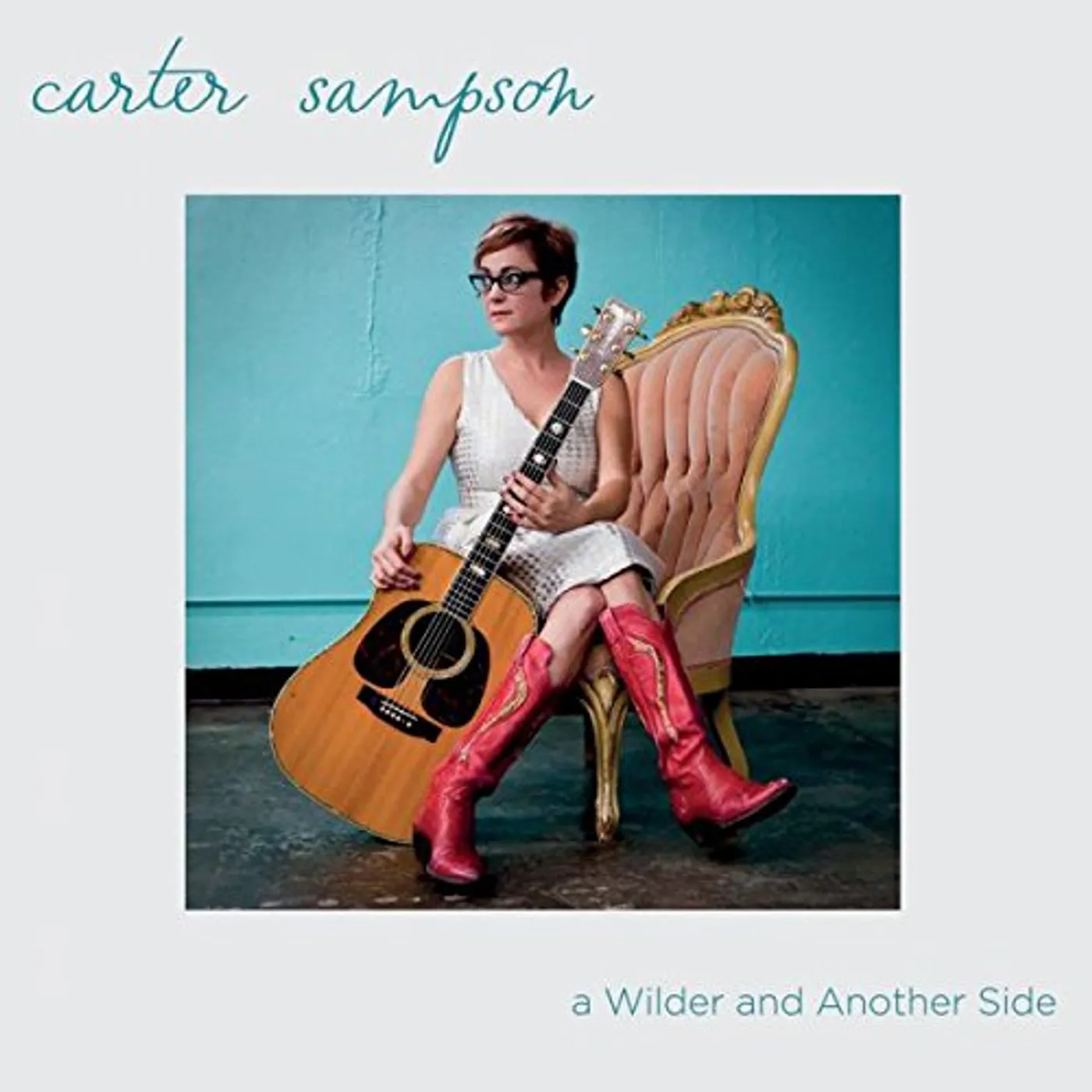 Carter Sampson WILDER & ANOTHER SIDE Vinyl Record