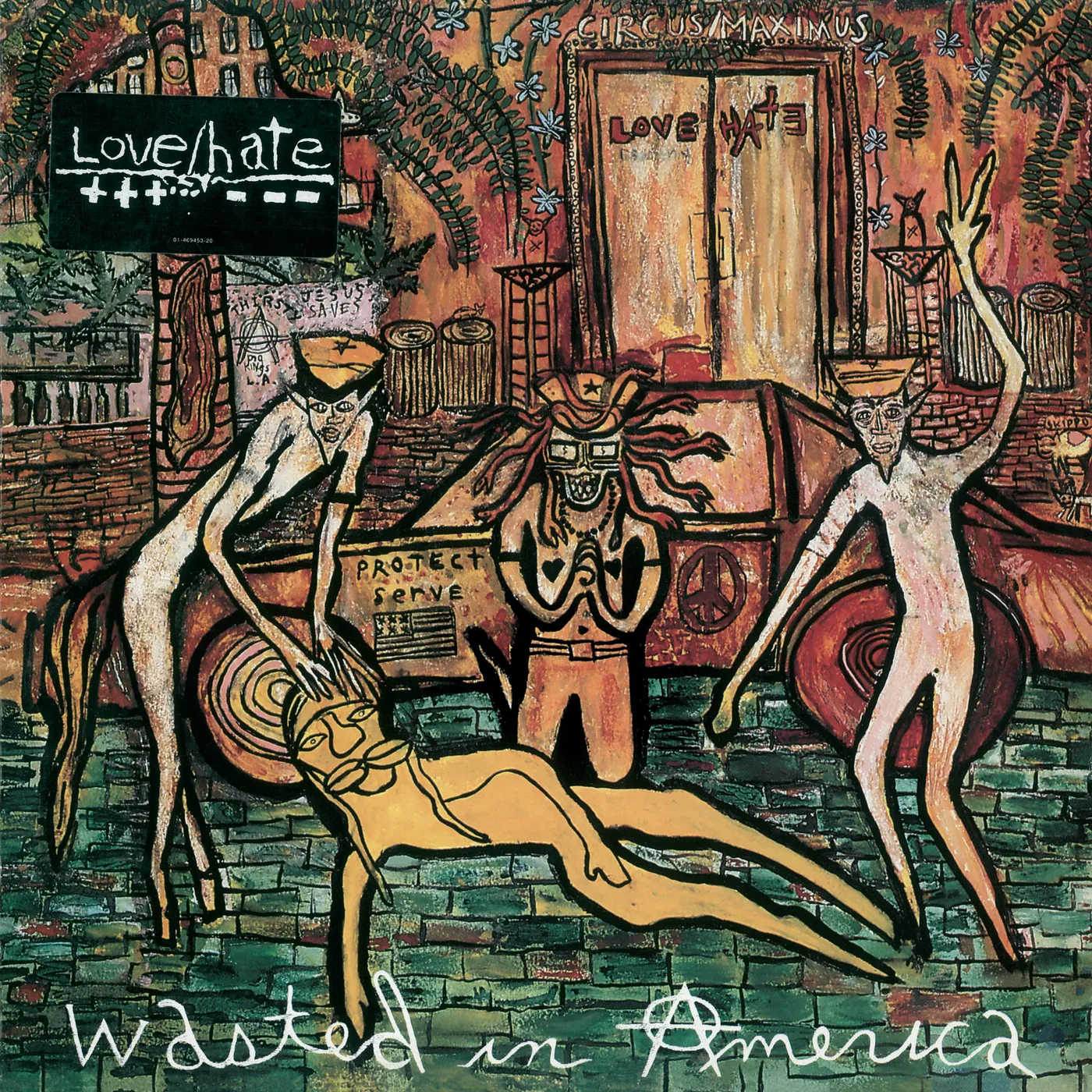 Love/Hate WASTED IN AMERICA CD