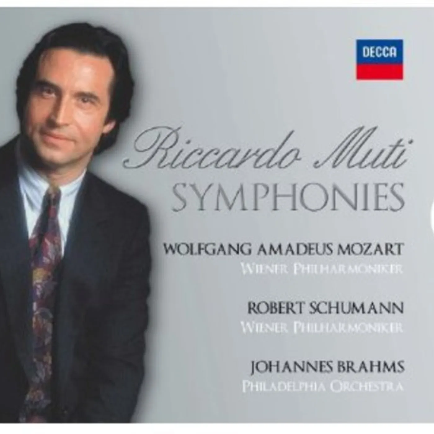 Riccardo Muti SYMPHONIES: MOZART SCHUMANN BRAHMS CD