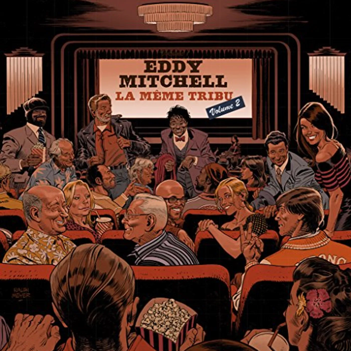 Eddy Mitchell LA MEME TRIBU VOL 2 Vinyl Record