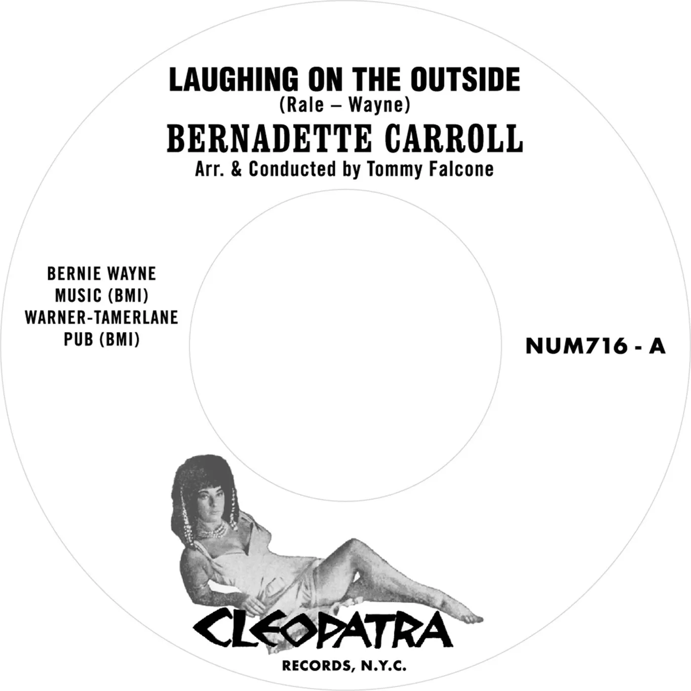 Bernadette Carroll LAUGHING ON THE OUTSIDE / HEAVENLY Vinyl Record