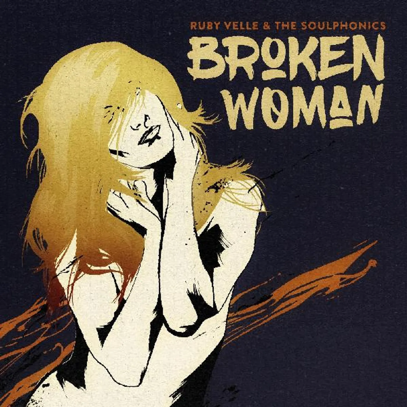 Ruby Velle & The Soulphonics BROKEN WOMAN / FORGIVE LIVE REPEAT Vinyl Record