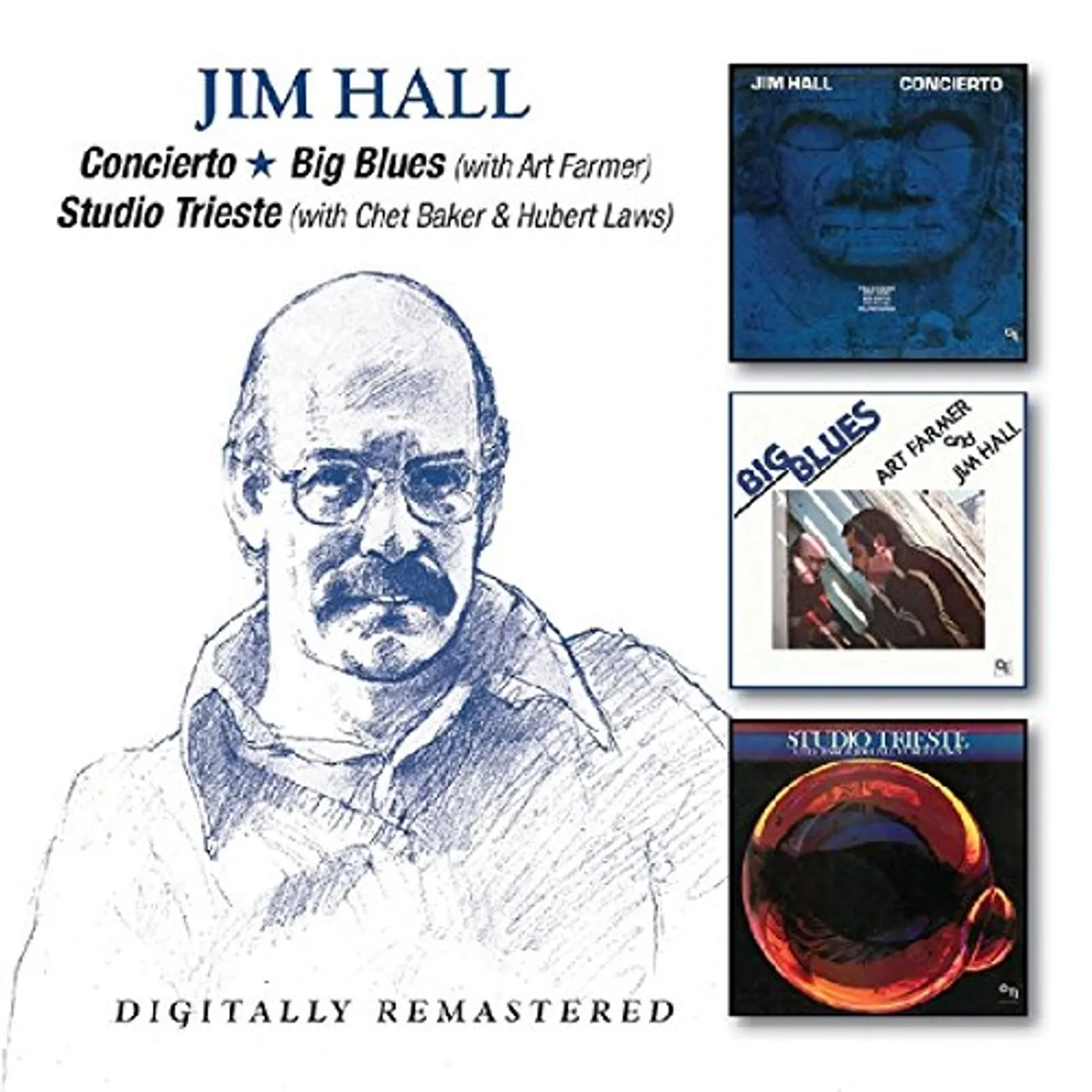 Jim Hall CONCIERTO / BIG BLUES / STUDIO TRIESTE CD