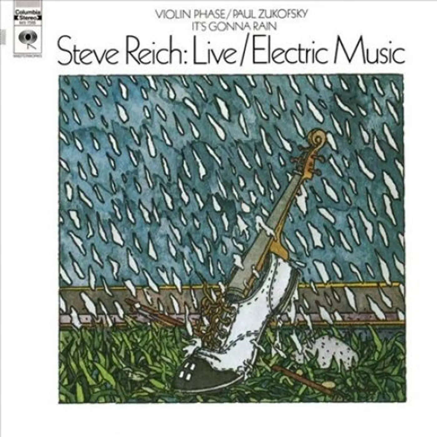 Steve Reich LIVE / ELECTRIC MUSIC (LP) Vinyl Record