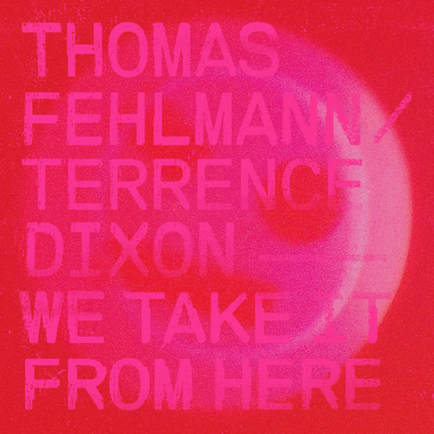 Thomas Fehlmann / Terrence Dixon WE TAKE IT FROM HERE Vinyl Record