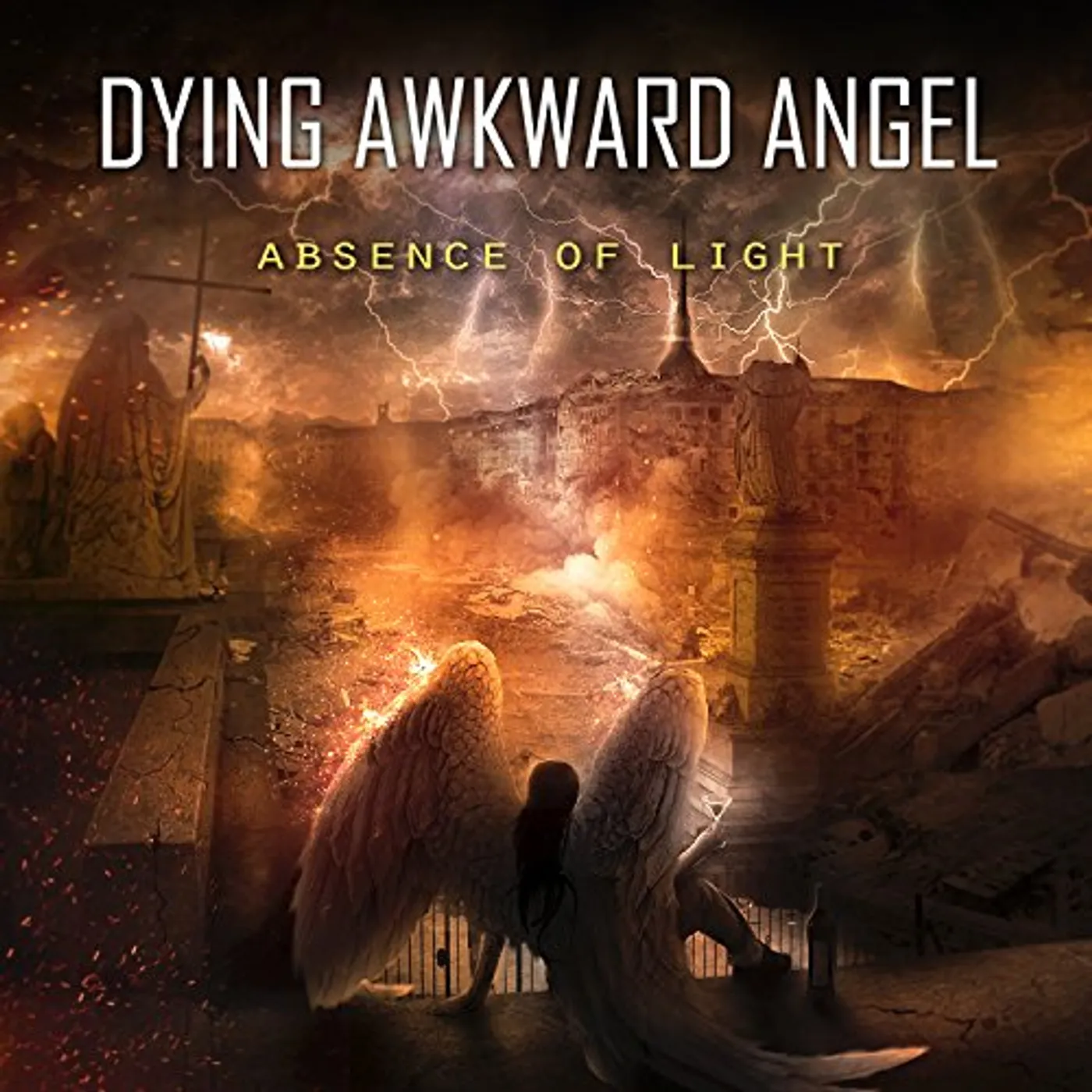Dying Awkward Angel ABSENCE OF LIGHT CD