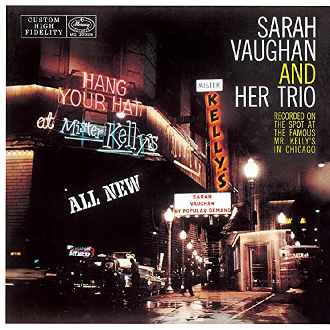 Sarah Vaughan At Mister Kelly's CD