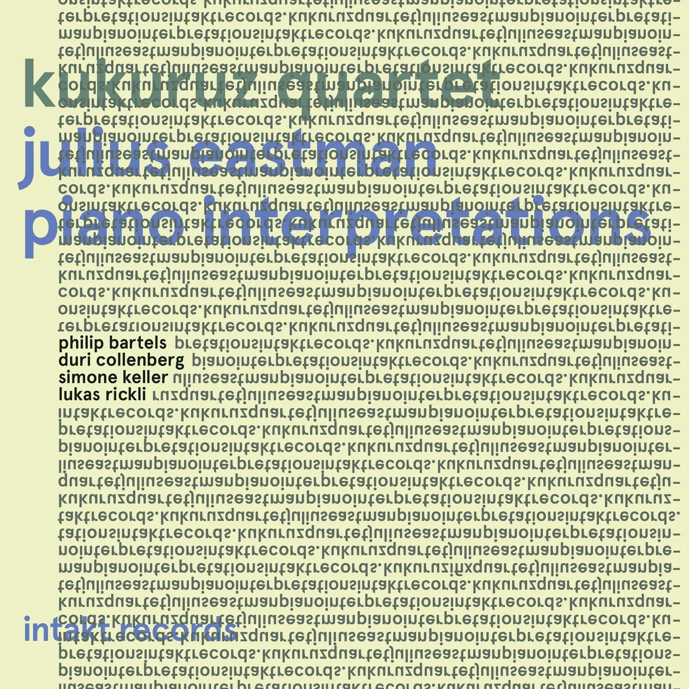Julius Eastman PIANO INTERPRETATIONS CD