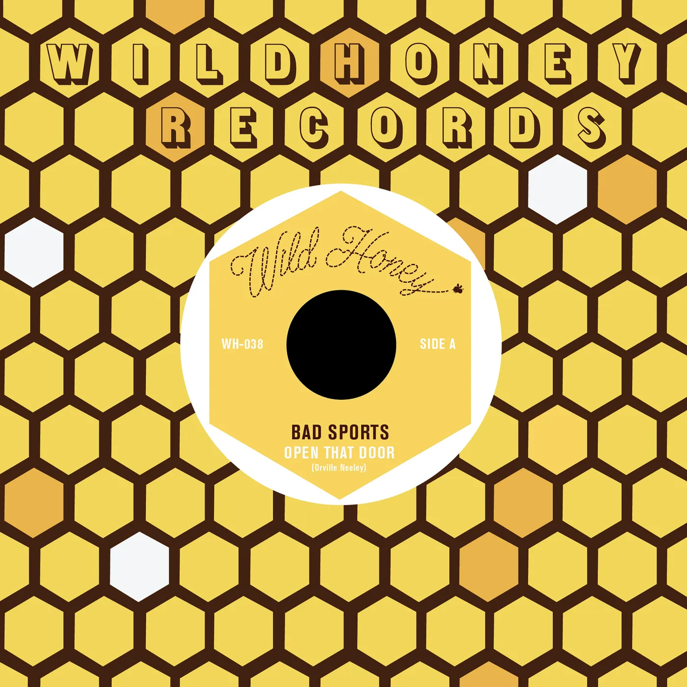 Bad Sports OPEN THAT DOOR / MAYBE NOT Vinyl Record