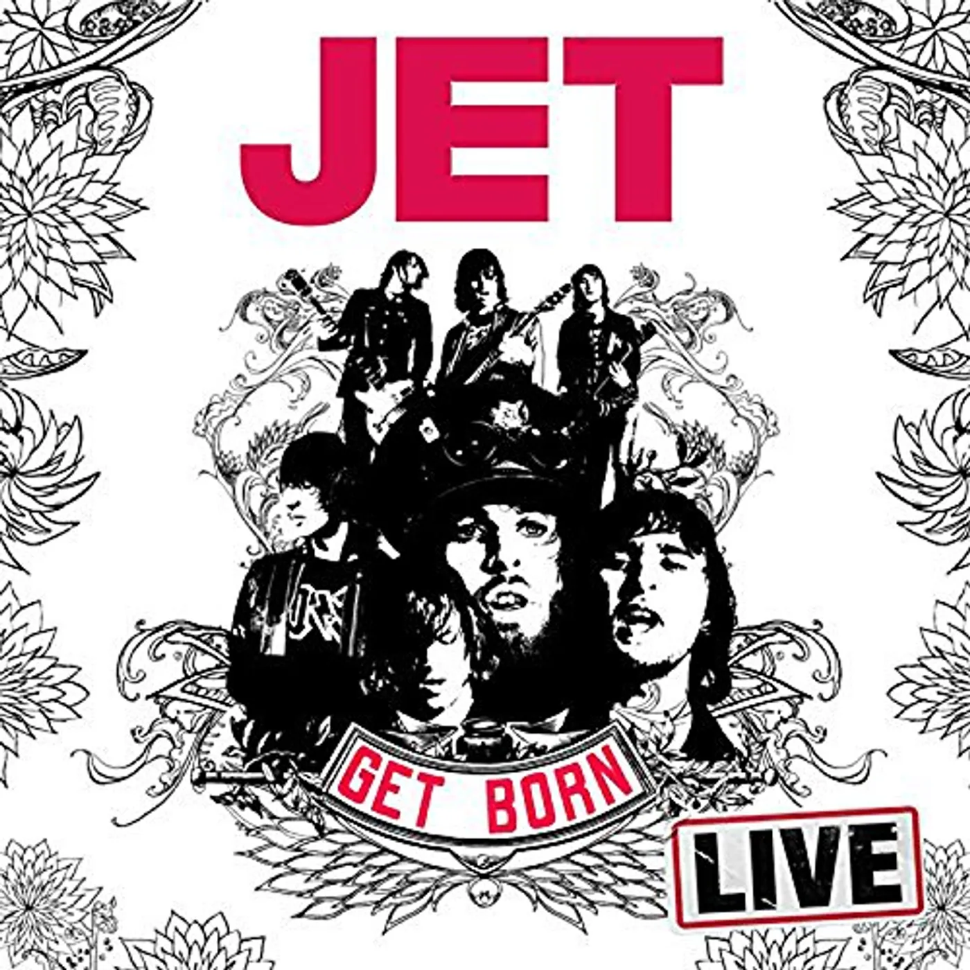 Jet GET BORN: LIVE AT THE FORUM Vinyl Record