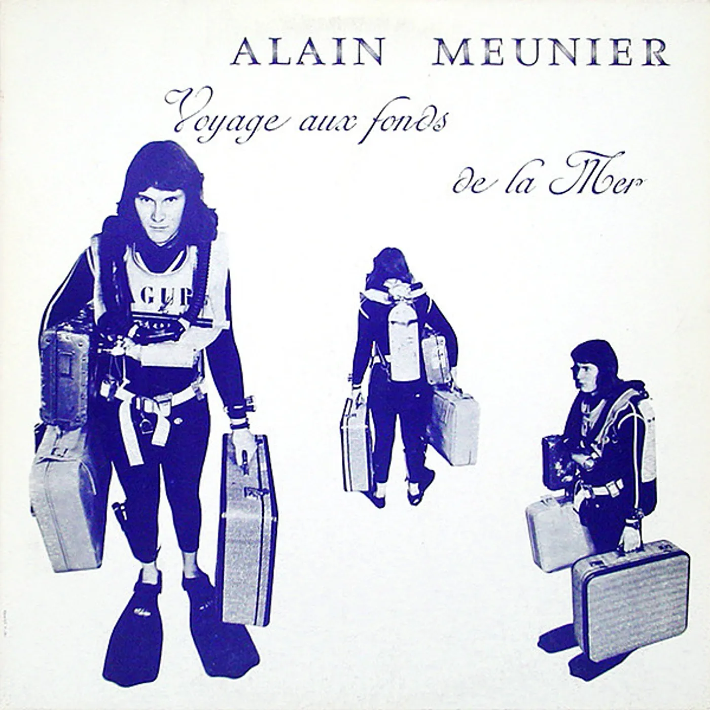 Alain Meunier VOYAGE AU FONDS DE LA MER Vinyl Record