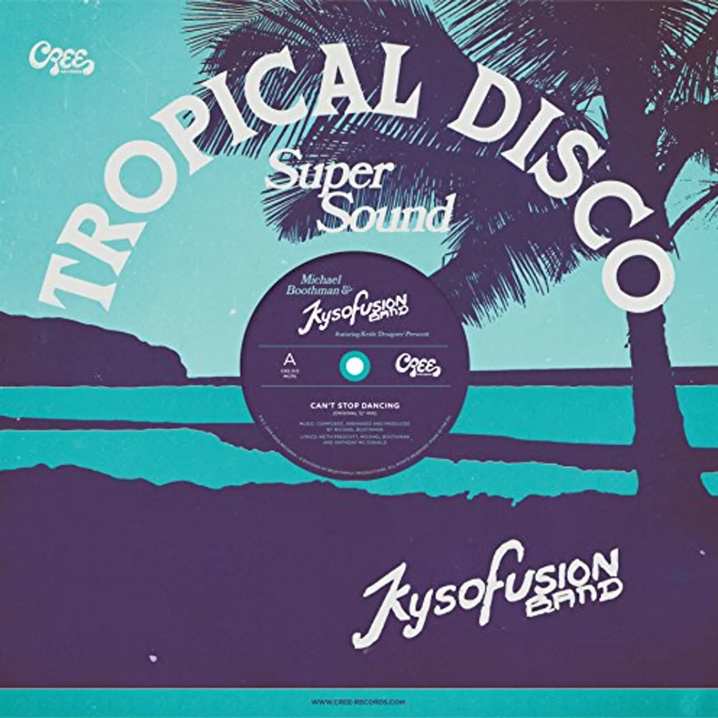 Michael Boothman & Kysofusion Band Can't Stop Dancing Vinyl Record
