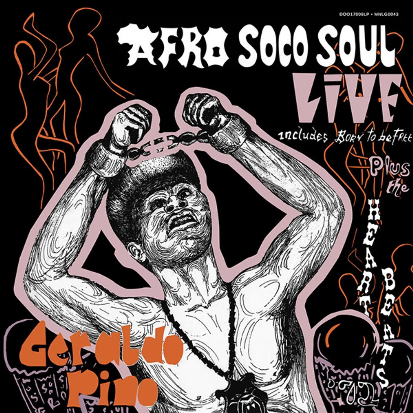 Geraldo Pino Afro Soco Soul Live Vinyl Record