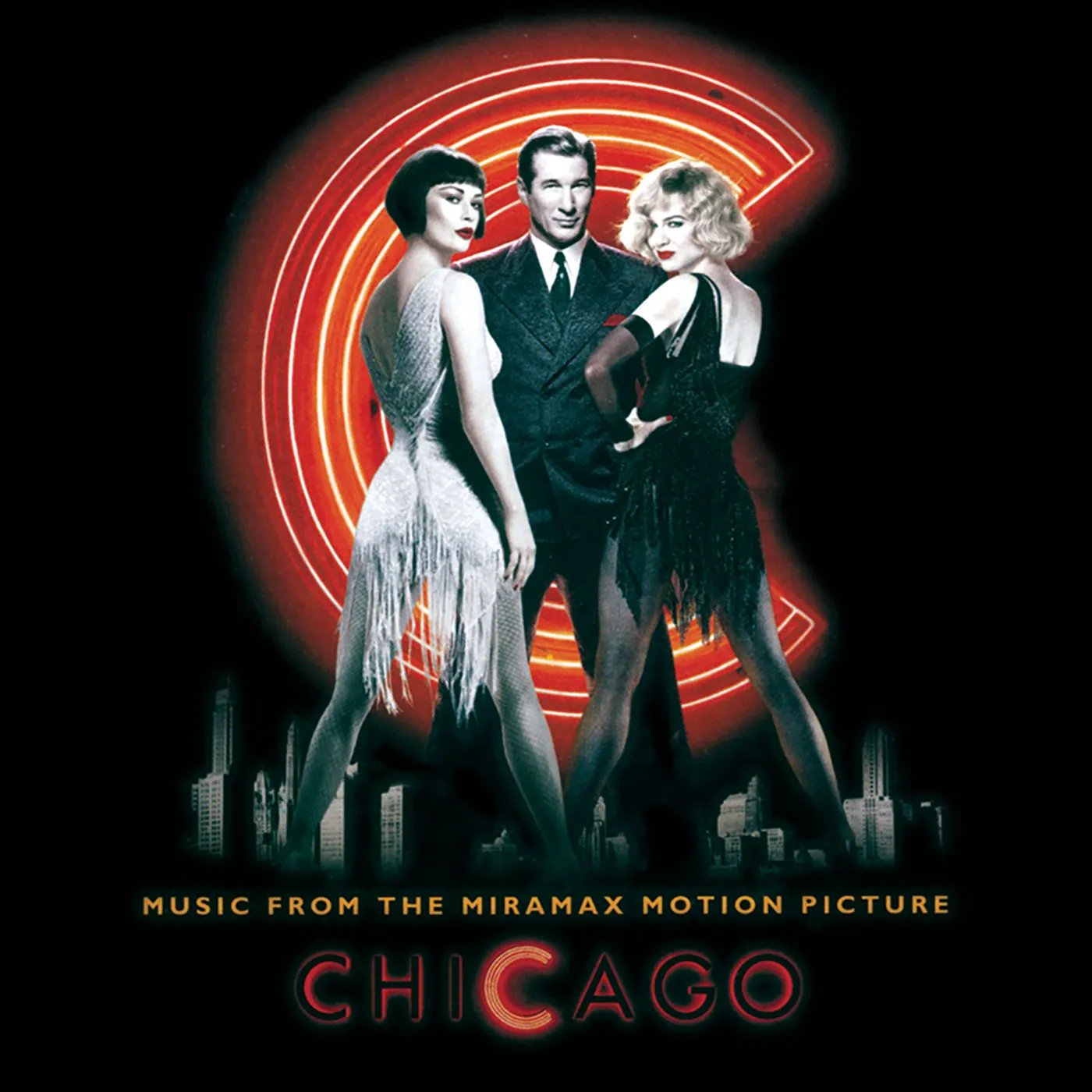 CHICAGO: MUSIC FROM MIRAMAX MOTION PICTURE / VAR - Limited Edition Gold & Black Colored Vinyl Record