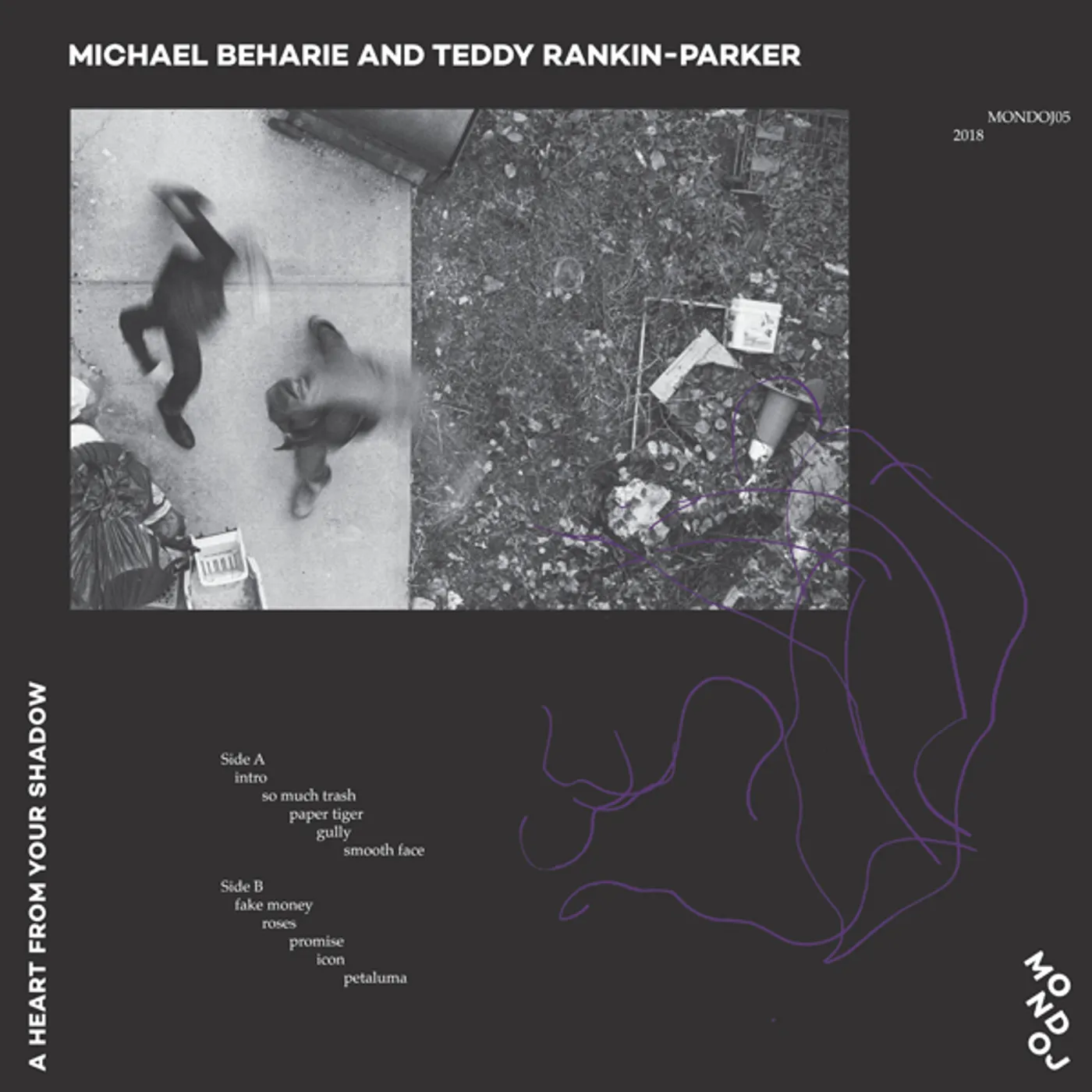 Michael Beharie / Teddy Rankin Parker HEART FROM YOUR SHADOW CD