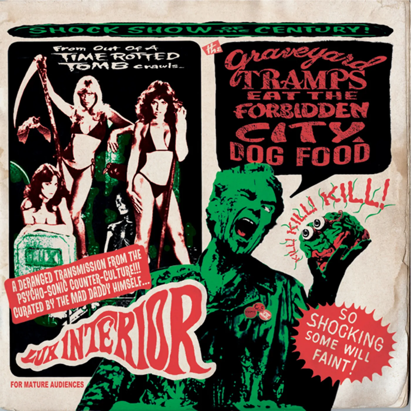 GRAVEYARD TRAMPS EAT FORBIDDEN CITY DOG / VARIOUS Vinyl Record
