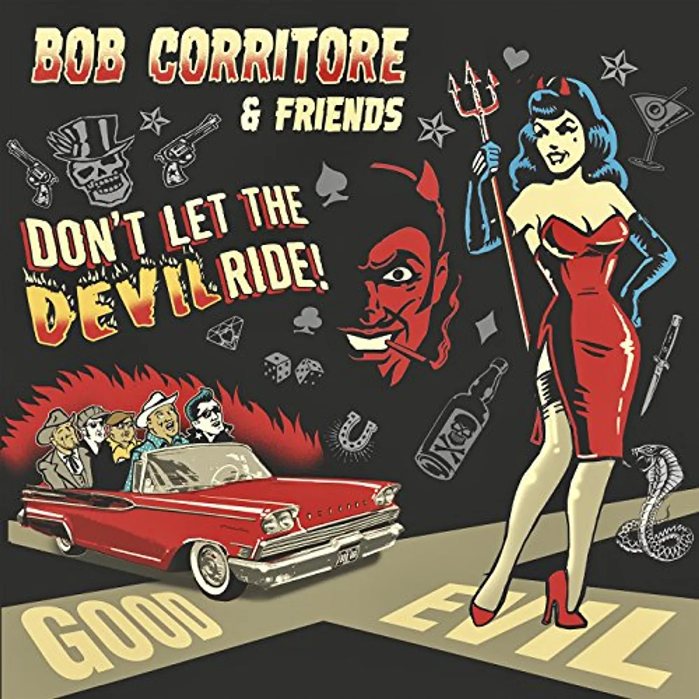 BOB CORRITORE & FRIENDS: DON'T LET THE DEVIL RIDE CD